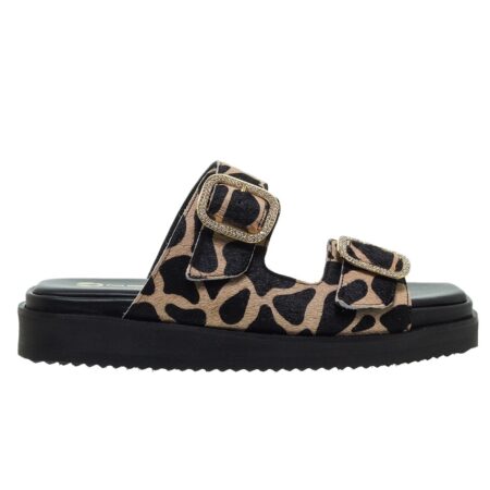 MOURTZI GIRAFFE PONYSKIN FLATFORM ΠΕΔΙΛΑ