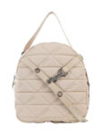 FRNC Υφασμάτινη Γυναικεία Τσάντα Πλάτης Μπεζ