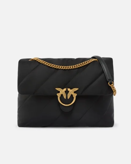 Μεγάλη καπιτονέ τσάντα Love Bag από ανακυκλωμένο ύφασμα